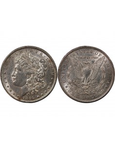 USA - MORGAN DOLLAR ARGENT 1896 PHILADELPHIE 2