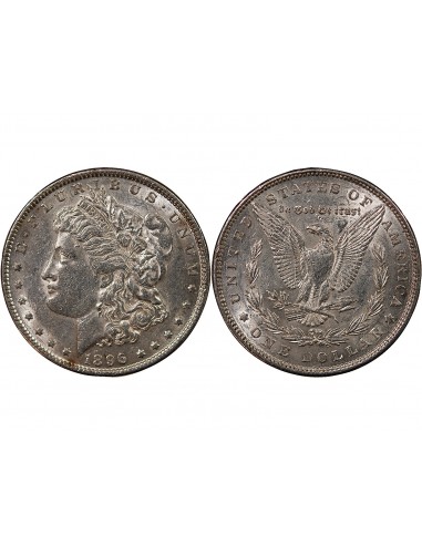 USA - MORGAN DOLLAR ARGENT 1896 PHILADELPHIE