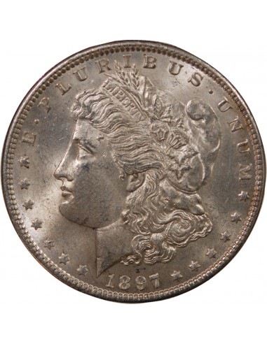 USA - MORGAN DOLLAR ARGENT 1897 PHILADELPHIE