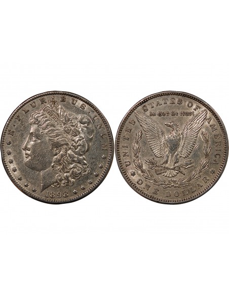 USA - MORGAN DOLLAR ARGENT 1898 PHILADELPHIE
