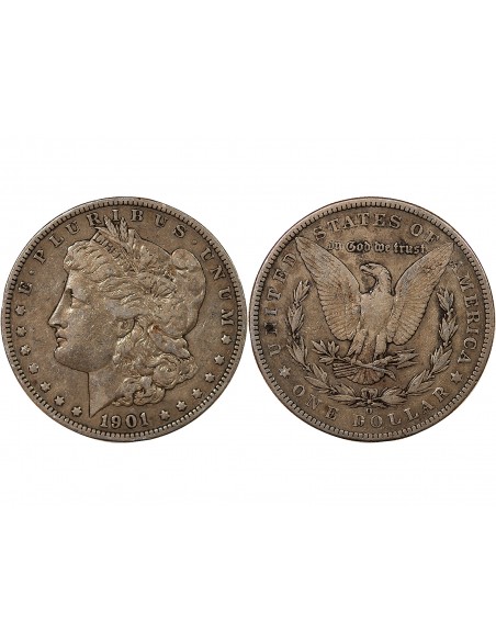 USA - MORGAN DOLLAR ARGENT 1901 NEW ORLEANS