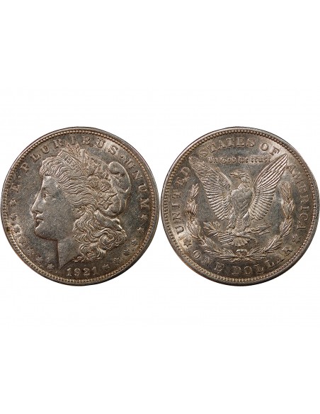 USA - MORGAN DOLLAR ARGENT 1921 PHILADELPHIE