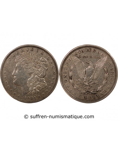 USA - MORGAN DOLLAR ARGENT 1921 DENVER