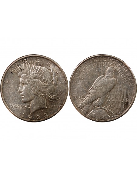 USA - PEACE DOLLAR ARGENT 1923 DENVER
