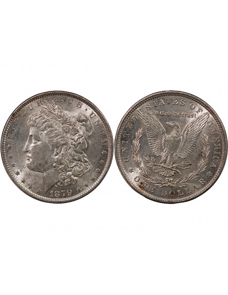 USA - MORGAN DOLLAR ARGENT 1879 PHILADELPHIE
