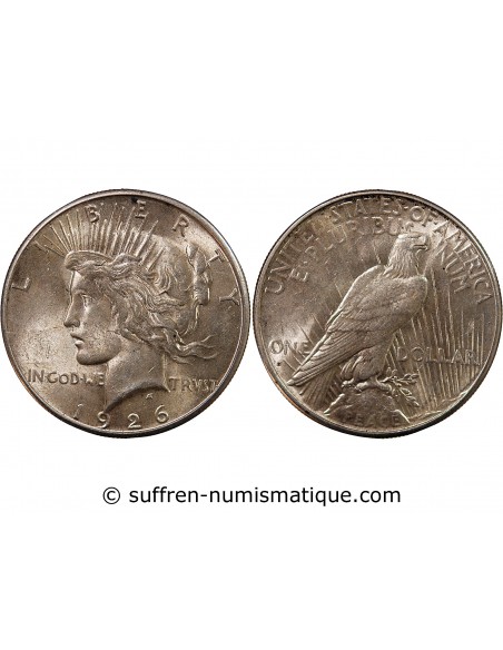 USA - PEACE DOLLAR ARGENT 1926 S SAN FRANCISCO