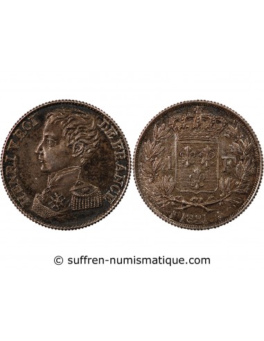HENRI V - 1 FRANC ARGENT 1831