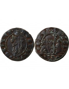 REPUBLIQUE DE VENISE, ANTONIO PRIULI - SOLDO 1620 / 1621 2