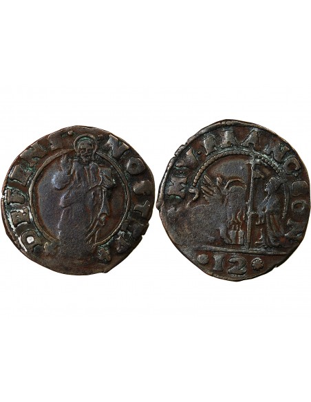 REPUBLIQUE DE VENISE, FRANCESCO CONTARINI - SOLDO 1623 / 1624