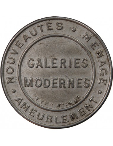 GALERIES MODERNES - MONNAIE-TIMBRE DE 5 CENTIMES