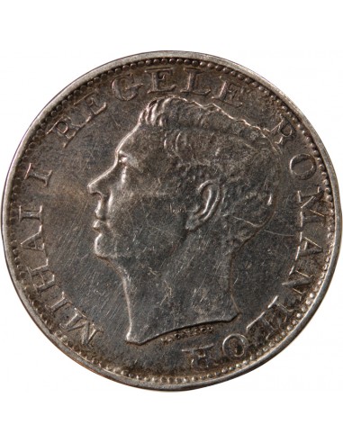 ROUMANIE, MIHAI Ier - 500 LEI ARGENT 1944