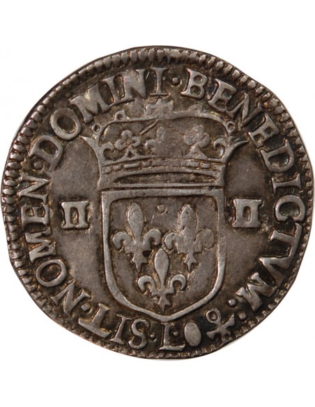 LOUIS XIII - 1/4 ECU ARGENT 1642 L BAYONNE