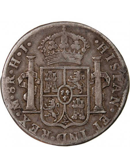 MEXIQUE, FERDINAND VII - 8 REALES ARGENT 1811 Mo HJ