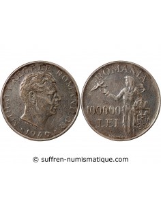 ROUMANIE, MIHAI Ier - 100000 LEI 1946