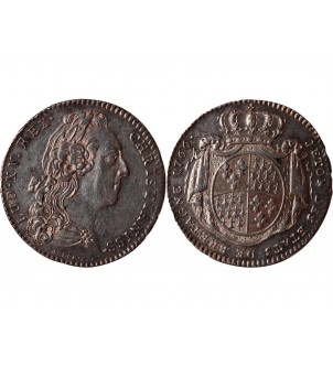JETONS DES ETATS DE BRETAGNE LOUIS XV 1766 RENNES Daniel N°115 2