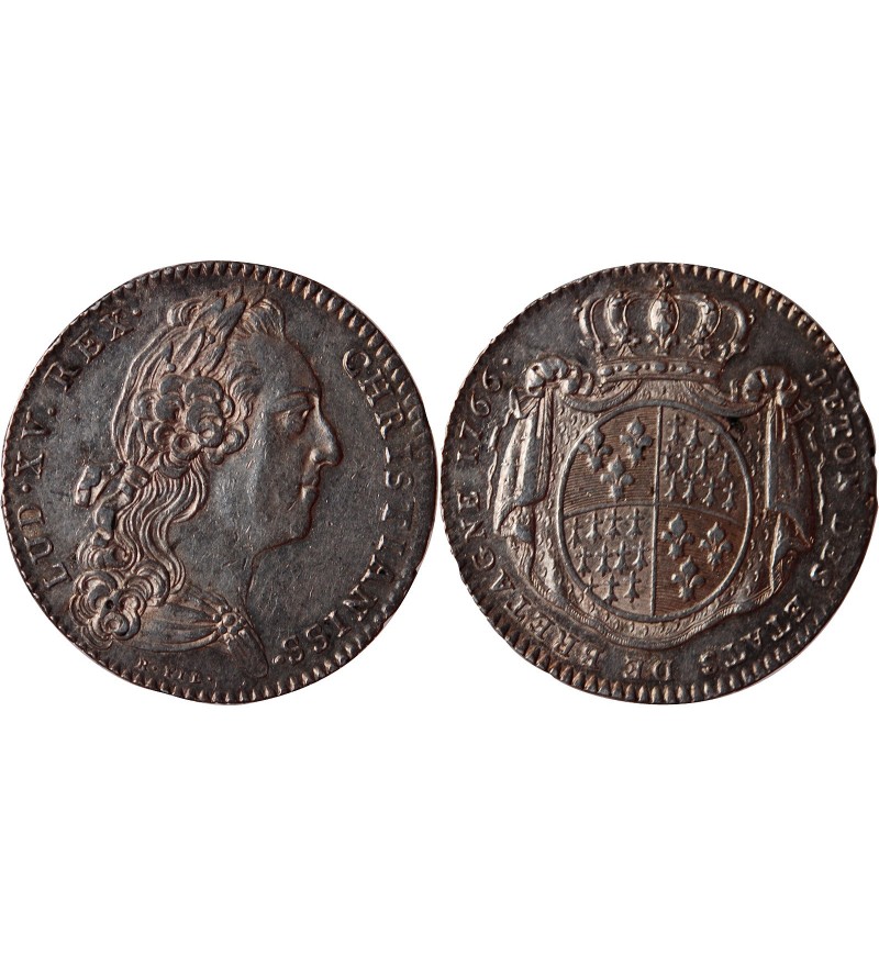 JETONS DES ETATS DE BRETAGNE LOUIS XV 1766 RENNES Daniel N°115