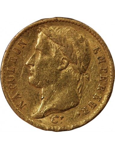 NAPOLEON Ier - 20 FRANCS OR 1812 L BAYONNE