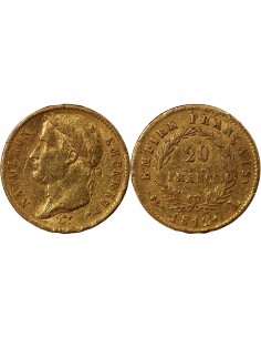 NAPOLEON Ier - 20 FRANCS OR 1812 L BAYONNE 2