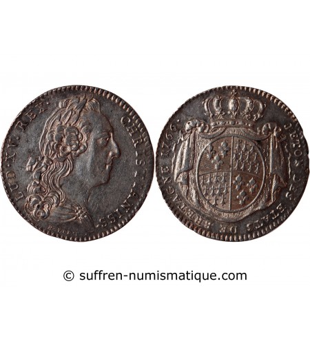 JETONS DES ETATS DE BRETAGNE LOUIS XV 1766 RENNES Daniel N°115