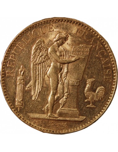 GENIE - 100 FRANCS OR 1899 "Dieu protège la France"﻿﻿