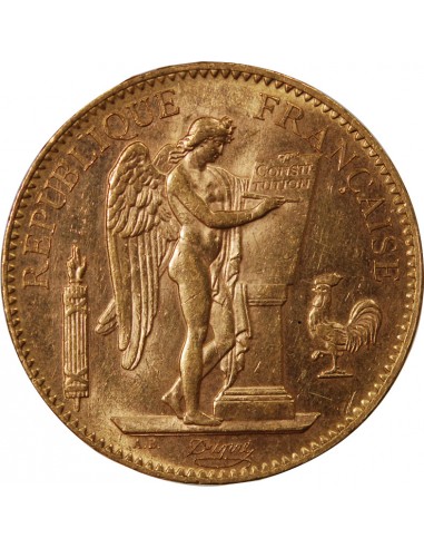 GENIE - 100 FRANCS OR 1905 "Dieu protège la France"﻿﻿