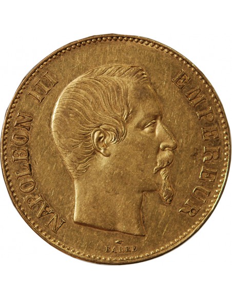 NAPOLEON III - 100 FRANCS OR 1858 A PARIS﻿