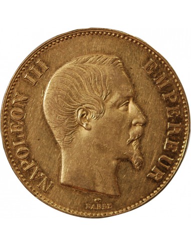 NAPOLEON III - 100 FRANCS OR 1858 A PARIS﻿