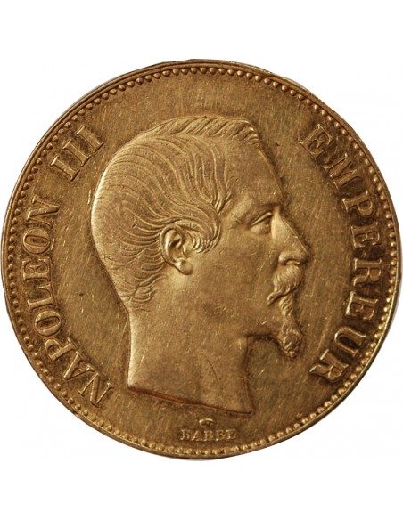NAPOLEON III - 100 FRANCS OR 1858 A PARIS﻿