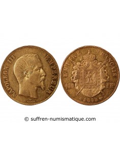 NAPOLEON III - 100 FRANCS OR 1858 A PARIS﻿