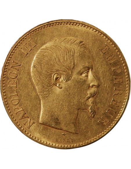 NAPOLEON III - 100 FRANCS OR 1857 A PARIS﻿