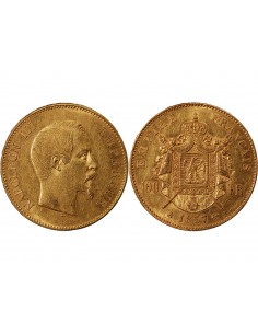 NAPOLEON III - 100 FRANCS OR 1857 A PARIS﻿ 2