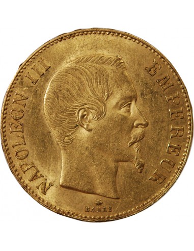 NAPOLEON III - 100 FRANCS OR 1859 BB STRASBOURG