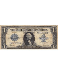 USA, GEORGE WASHINGTON - 1 SILVER DOLLAR 1923 - TB+