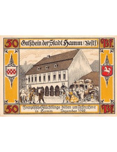 ALLEMAGNE, HAMM - 50 PFENNIG 1921 2