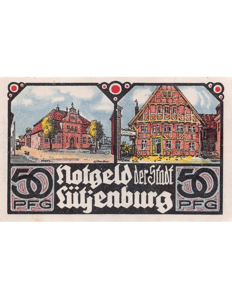 ALLEMAGNE, LÜTJENBURG - 50 PFENNIG 1921