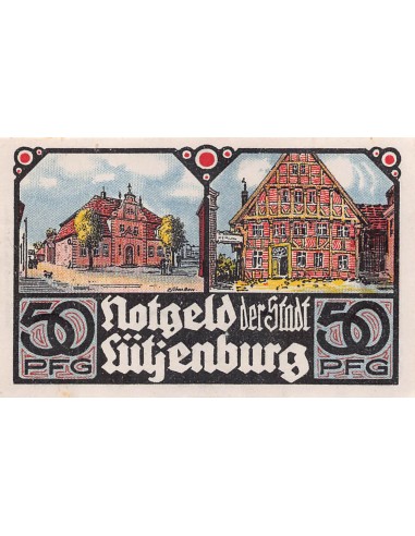 ALLEMAGNE, LÜTJENBURG - 50 PFENNIG 1921