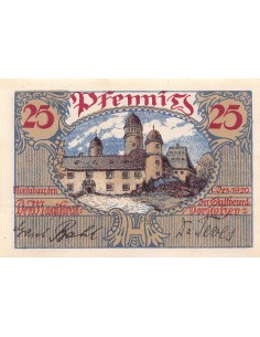 ALLEMAGNE, MONTABAUR - 25 PFENNIG 1920 2