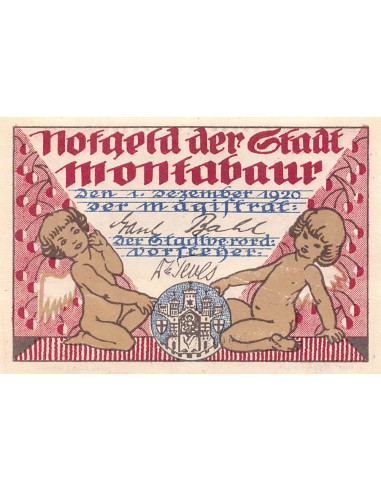 ALLEMAGNE, MONTABAUR - 10 PFENNIG 1920