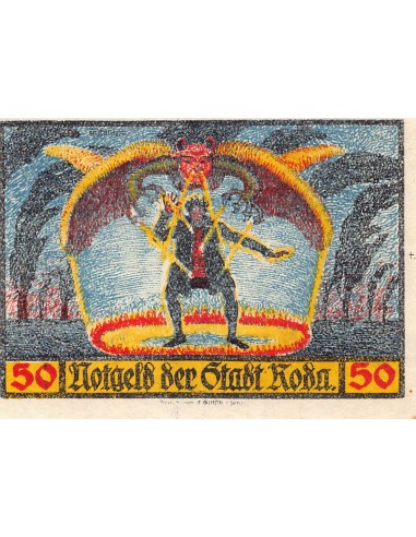 ALLEMAGNE, RODA - 50 PFENNIG 1921