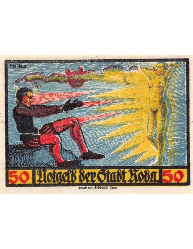 ALLEMAGNE, RODA - 50 PFENNIG 1921