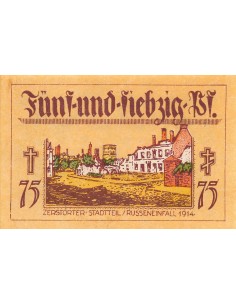 ALLEMAGNE, NEIDENBURG - 75 PFENNIG 1921 2