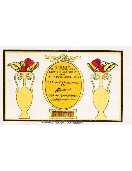 ALLEMAGNE, OSTERHORN - 20 PFENNIG 1921