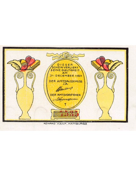 ALLEMAGNE, OSTERHORN - 80 PFENNIG 1921