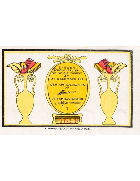 ALLEMAGNE, OSTERHORN - 40 PFENNIG 1921