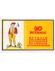 ALLEMAGNE, OSTERHORN - 40 PFENNIG 1921 2