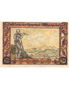 ALLEMAGNE, WITTGENSDORF - 25 PFENNIG 1921 2