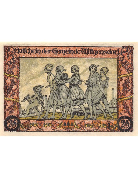 ALLEMAGNE, WITTGENSDORF - 25 PFENNIG 1921