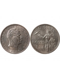 ROUMANIE, MIHAI Ier - 100000 LEI 1946 2