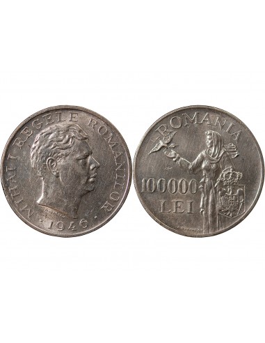 ROUMANIE, MIHAI Ier - 100000 LEI 1946