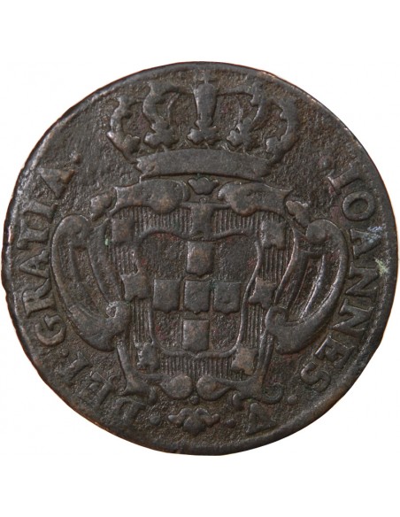 PORTUGAL, JEAN V - 10 REIS 1732